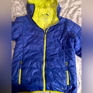 Girl LL Bean Primaloft Down Packable Hoodie Zip Up
Jacket size 10-12